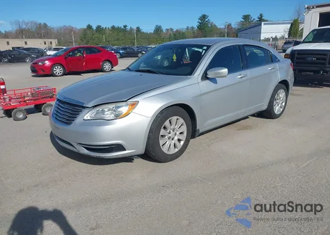 2012 Chrysler 200 Lx from USA, damaged, VIN 1C3CCBAB4CN320756